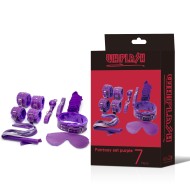 ערכת שליטה סגולה לזוגות | FANTASY SET PURPLE 7 
