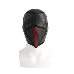 מסכת שעבוד מלאה עם סגירת עיניים ופה | Full BDSM Mask with Snap Closure