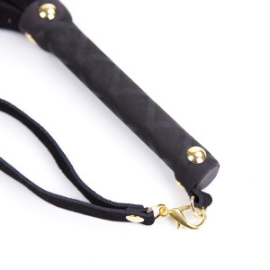 שוט זנבות קומפקטי למתחילים | MINI LEATHER FLOGGER