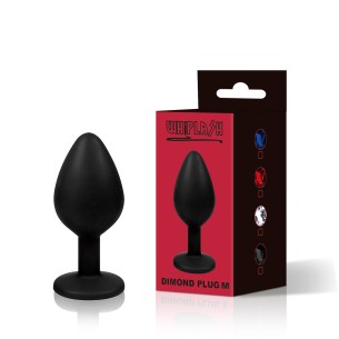 פלאג אנאלי סיליקוני בינוני | Silicone Anal Plug M