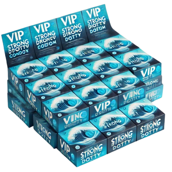 V.I.P Strong – קונדומים חזקים במיוחד לעונג ובטיחות (144 יחידות). V.I.P Strong – קונדומים חזקים במיוחד לעונג ובטיחות (144 יחידות).