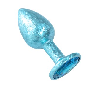 Sky Plug M – פלאג אנאלי מתכתי בצבע כחול בגודל בינוני