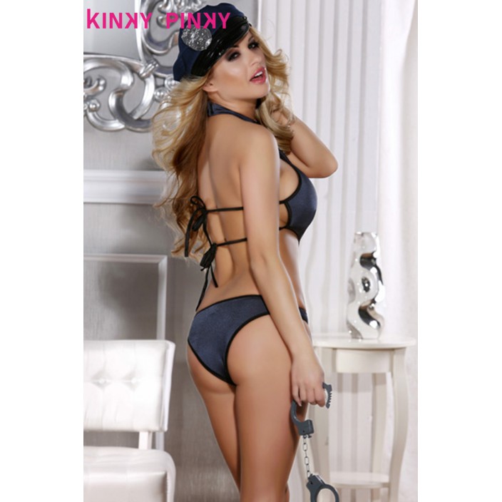 תלבושת שוטרת מפתה Kinky pinky lingerie