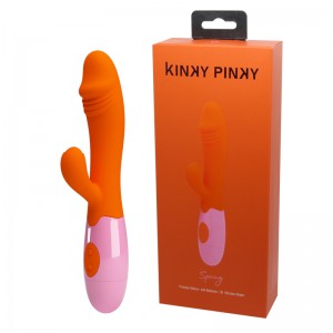 ויברטור קומפקטי למתחילות | SPRING kinky Pinky