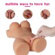 בובת מין ריאליסטית לגברים Busty Lady – שני נקבים לחדירה כפולה