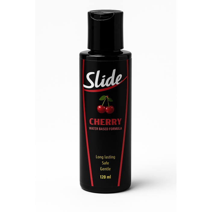 ג'ל סיכוך בטעם דובדבן חושני על בסיס מים | Slide Aqua Cherry ג'ל סיכוך בטעם דובדבן חושני על בסיס מים | Slide Aqua Cherry