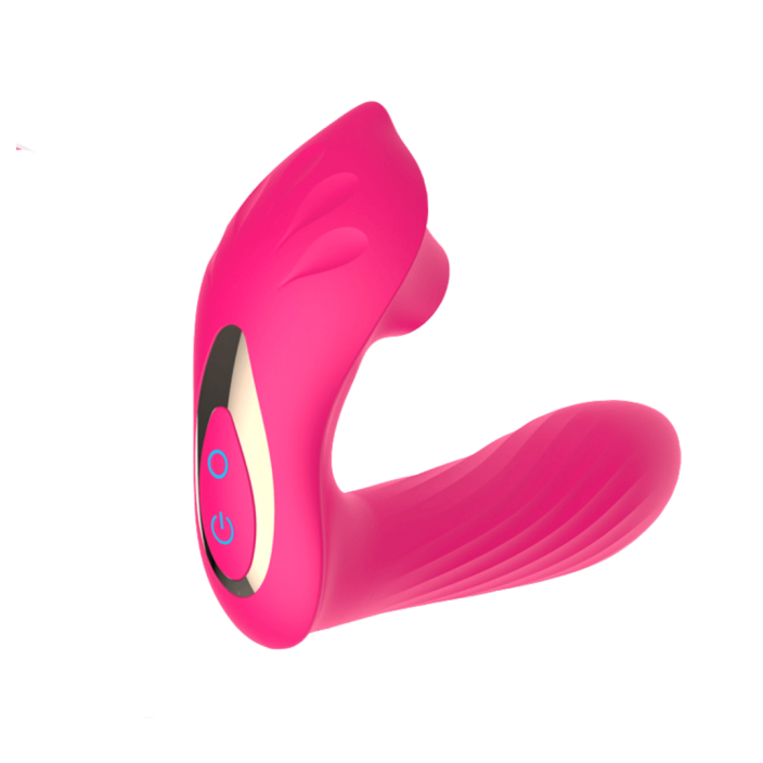 ויברטור יניקה ועיסוי סיבובי | Spin Pink kinky Pinky